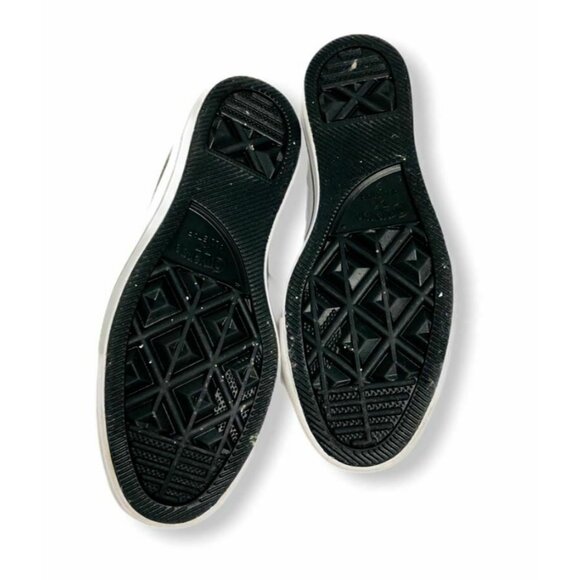 Chuck Taylors Converse All Star Womens 6 Gray Low Top Sneakers Double Tongue Sho - Picture 4 of 8